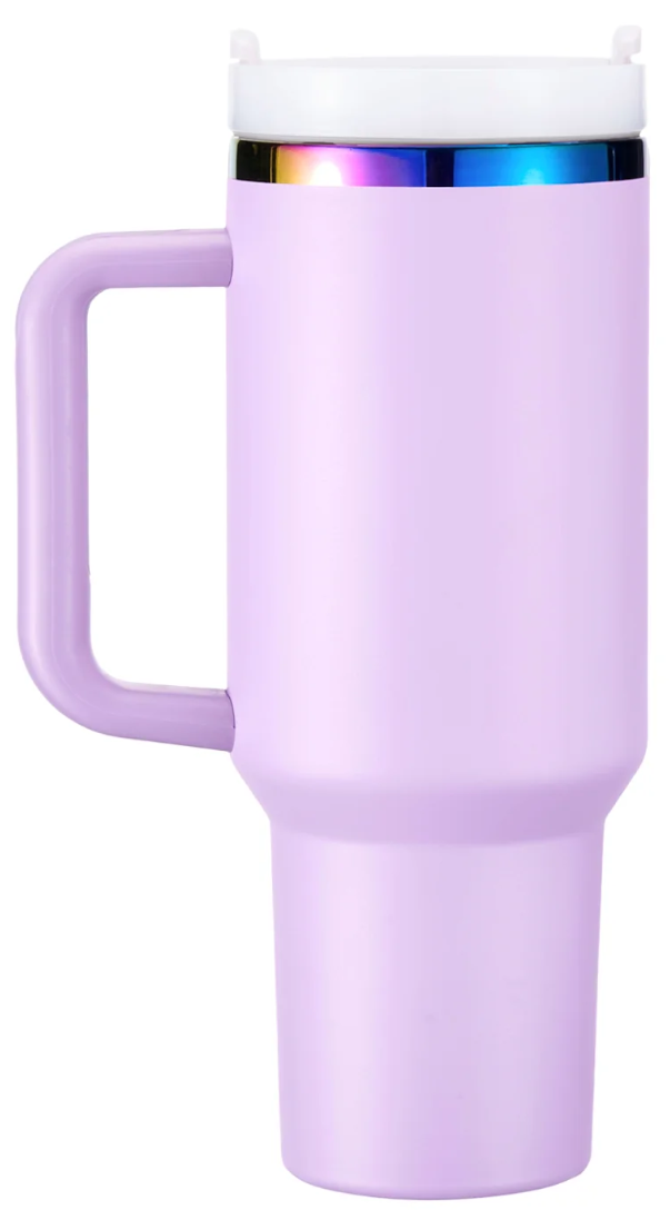 Moroccan Pattern Full Wrap Stainless Steel Tumbler