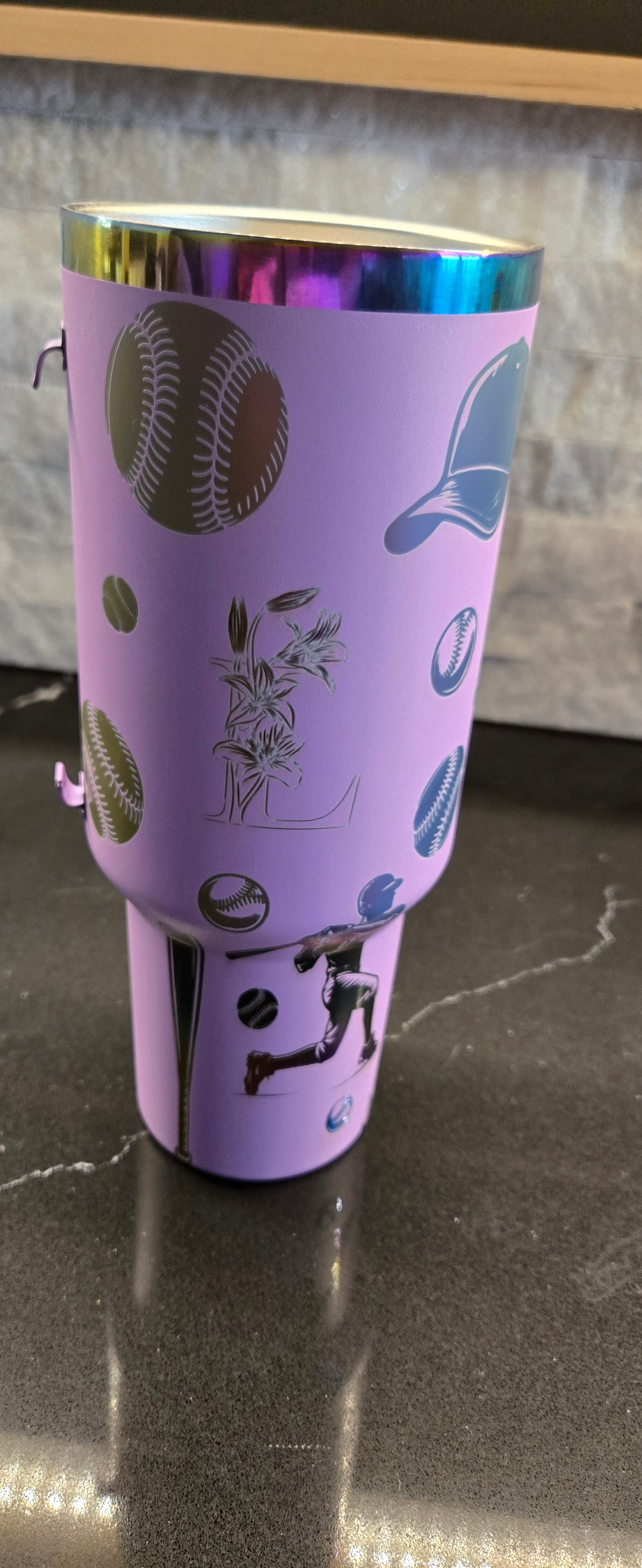 Themed Full Wrap Stainless Steel Tumbler