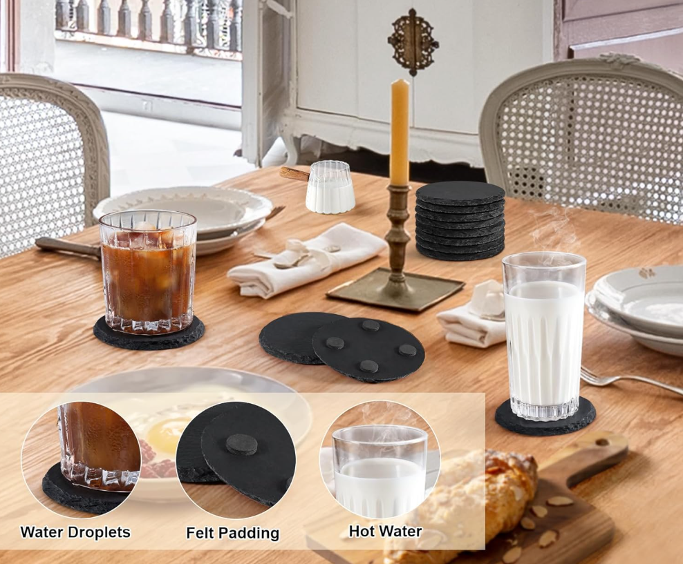 Personalized Slate Coasters (Set of 4)