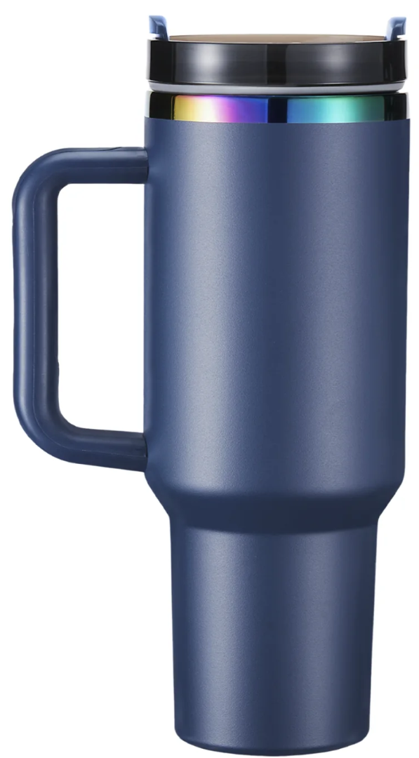 Moroccan Pattern Full Wrap Stainless Steel Tumbler