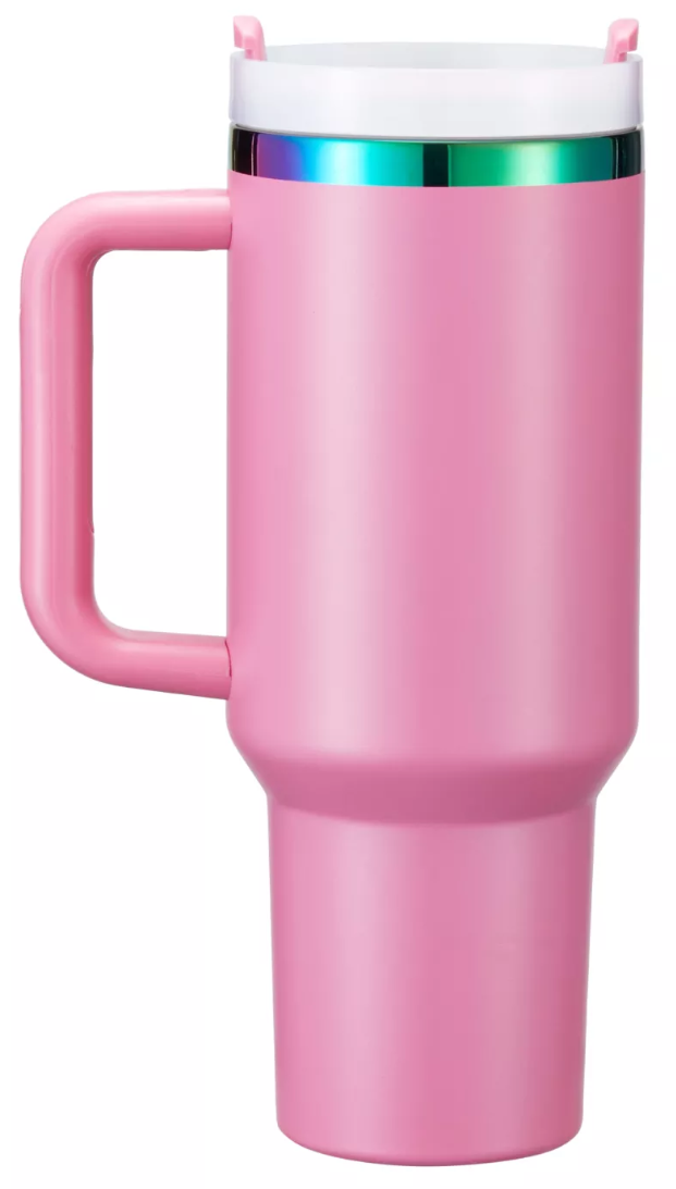 Moroccan Pattern Full Wrap Stainless Steel Tumbler